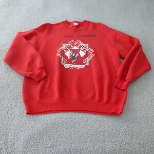 VTG Alabama Crimson Tide Sweater Adult Large Crewneck 90s USA Made Graphic